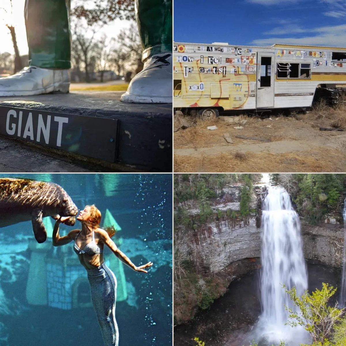 Six American detours