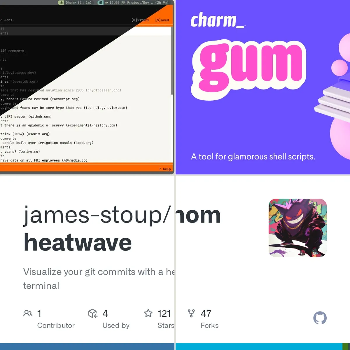 Things in the terminal