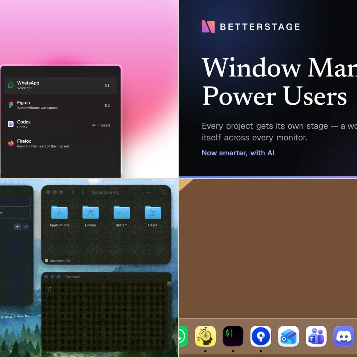 Bending the Mac's windows to your will