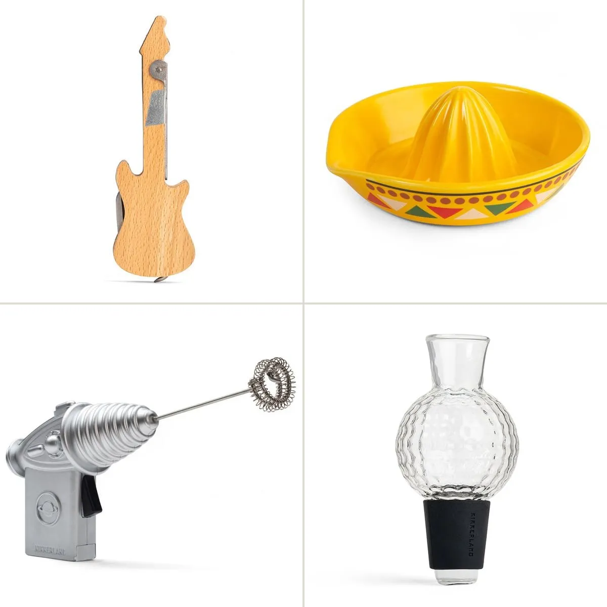 Kitchen tools in fancy dress