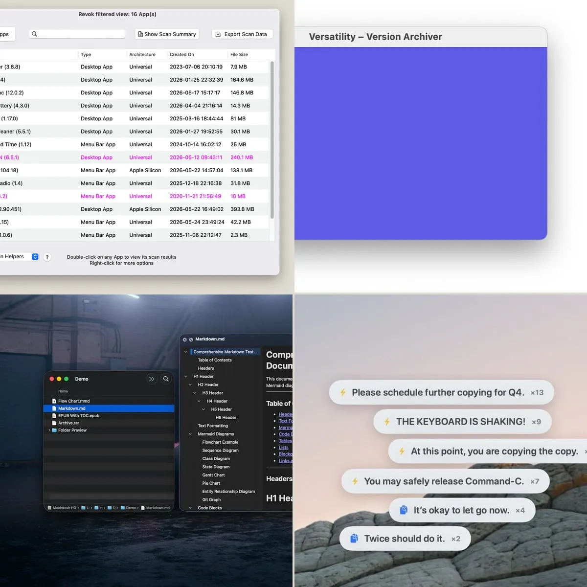 What your Mac keeps to itself