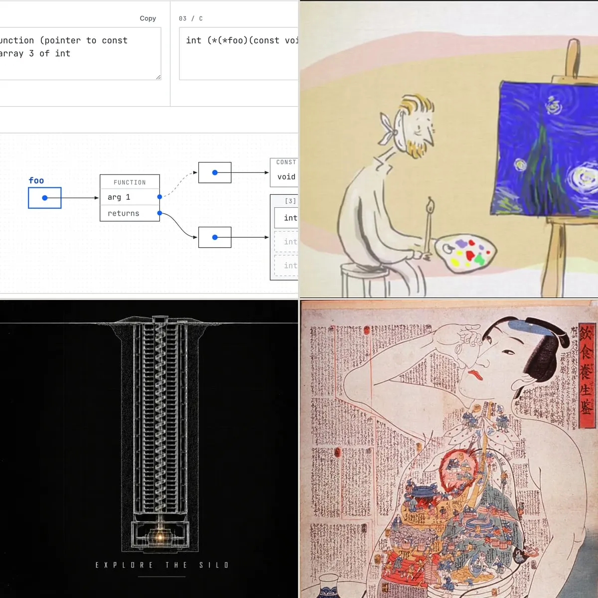 Structures you can suddenly see