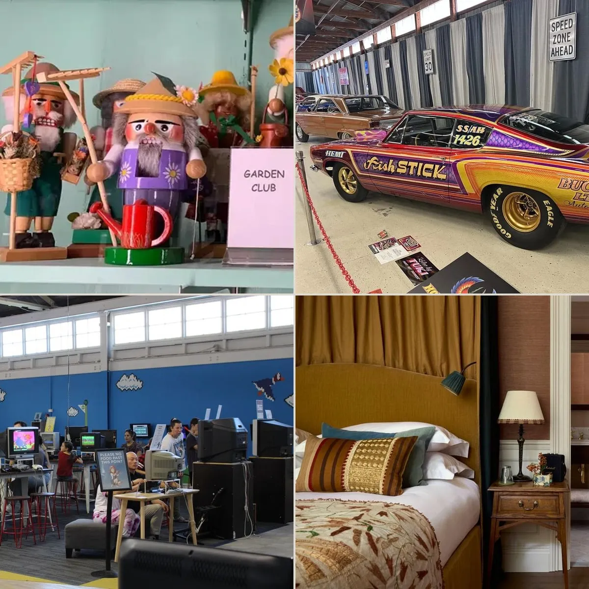 Rooms furnished by an obsession