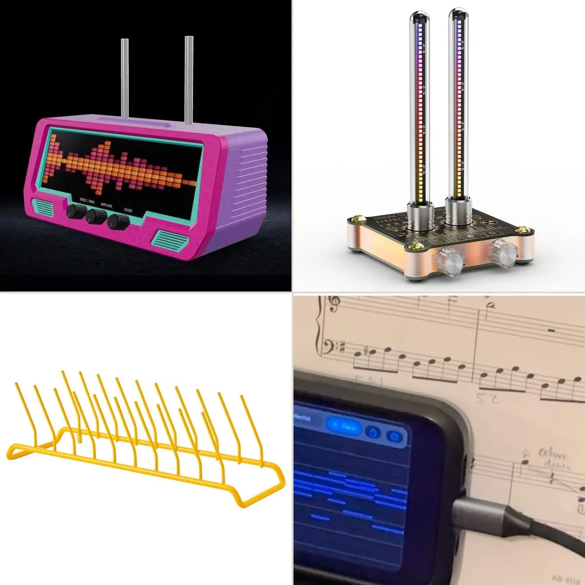 Give the music something to look at