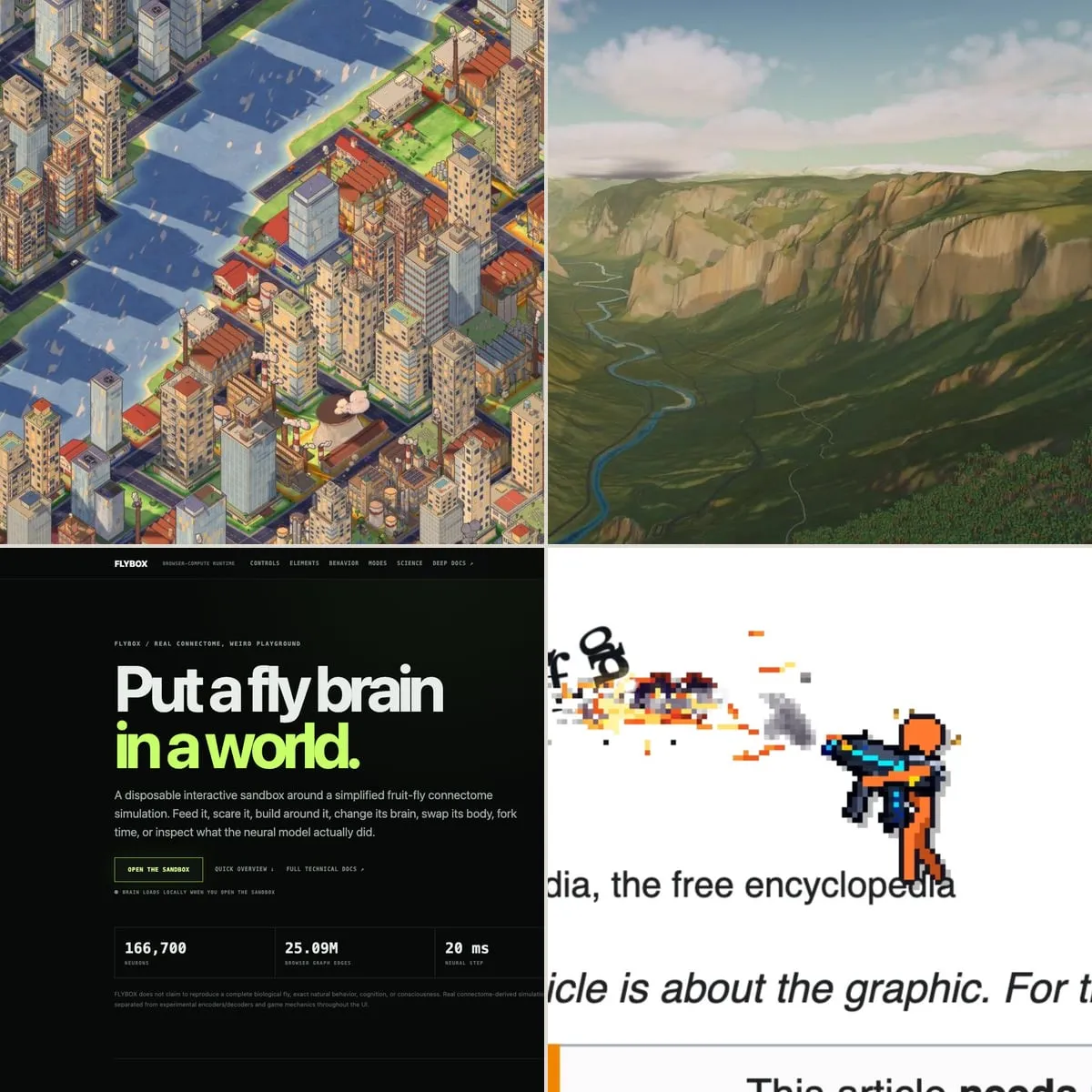 The whole system, made playable