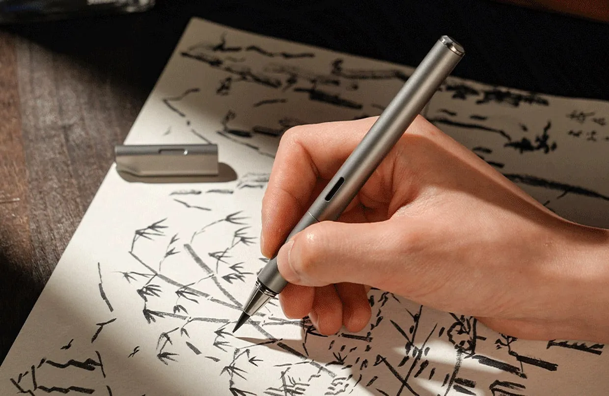 STILL Titanium Brush Pen