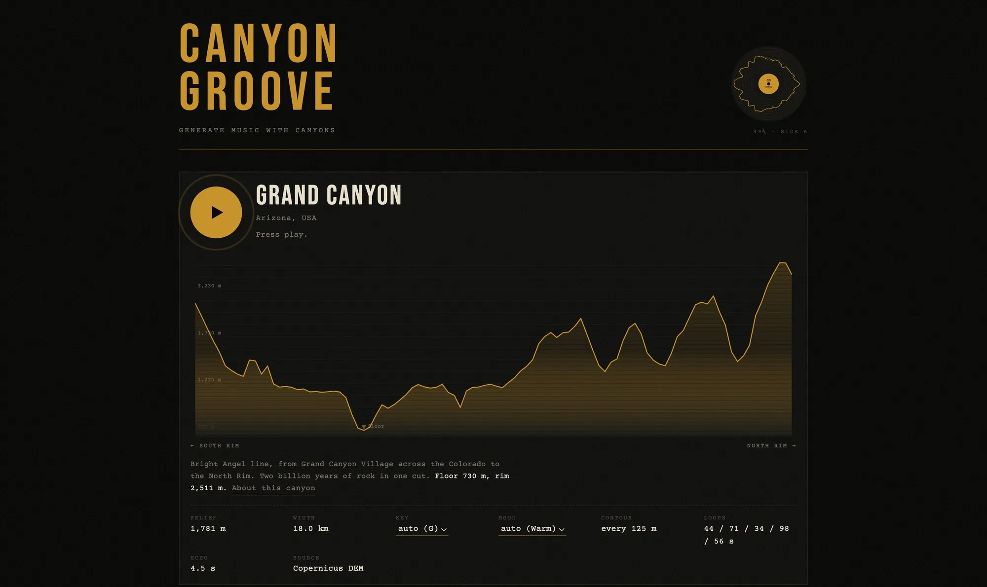 Canyon Groove