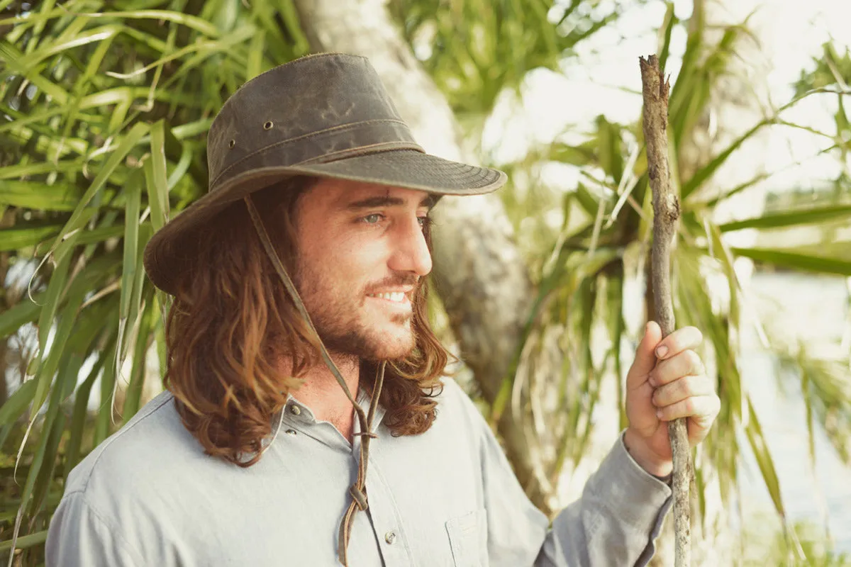Bounty Hunter Leather Hat