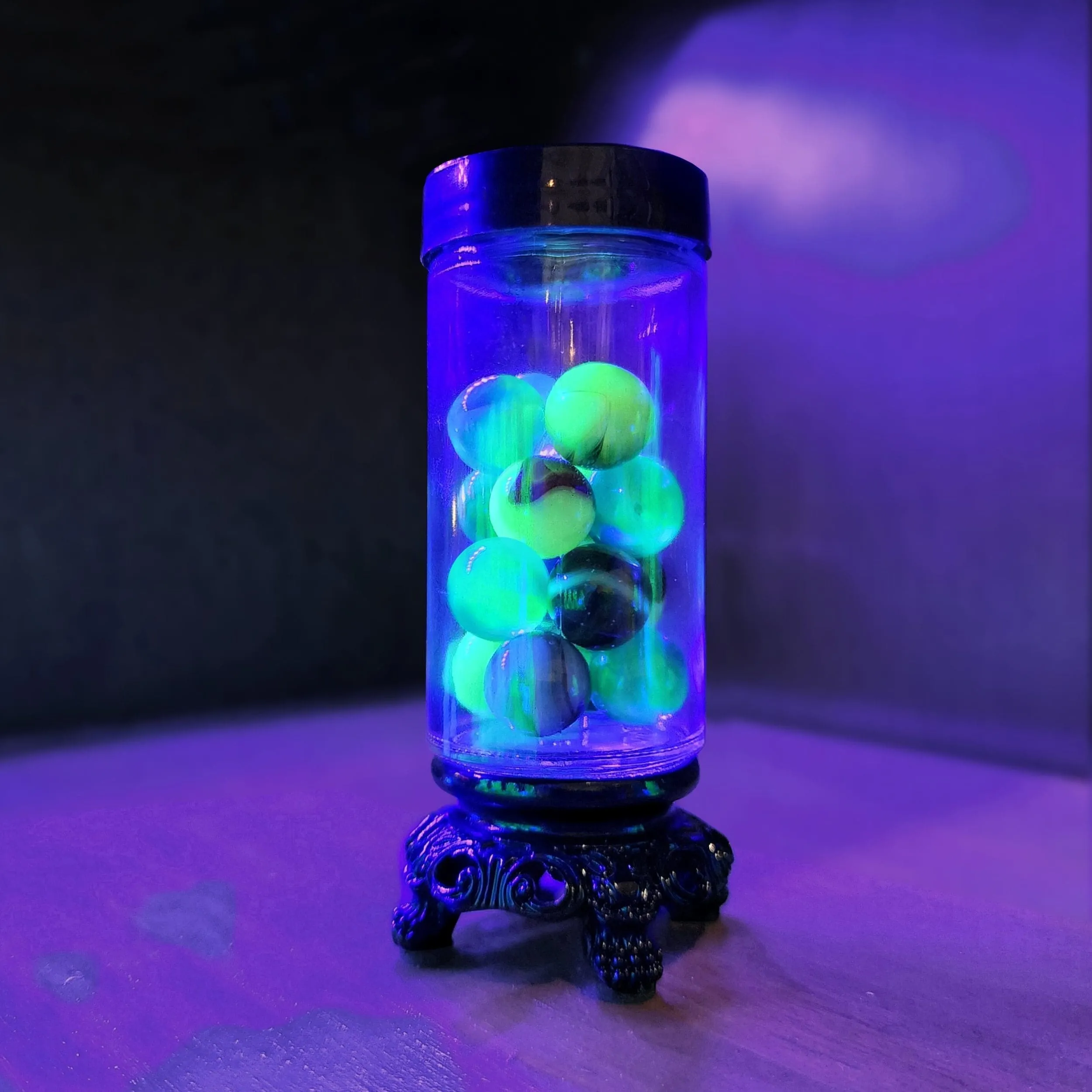 Uranium Glass Marbles