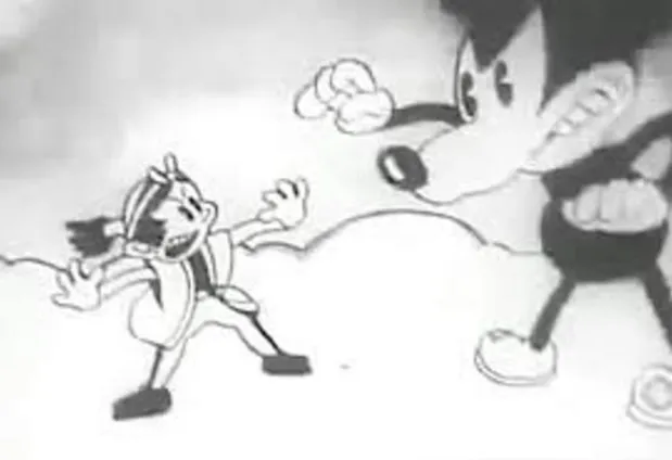 Evil Mickey Attacks Japan (1934)