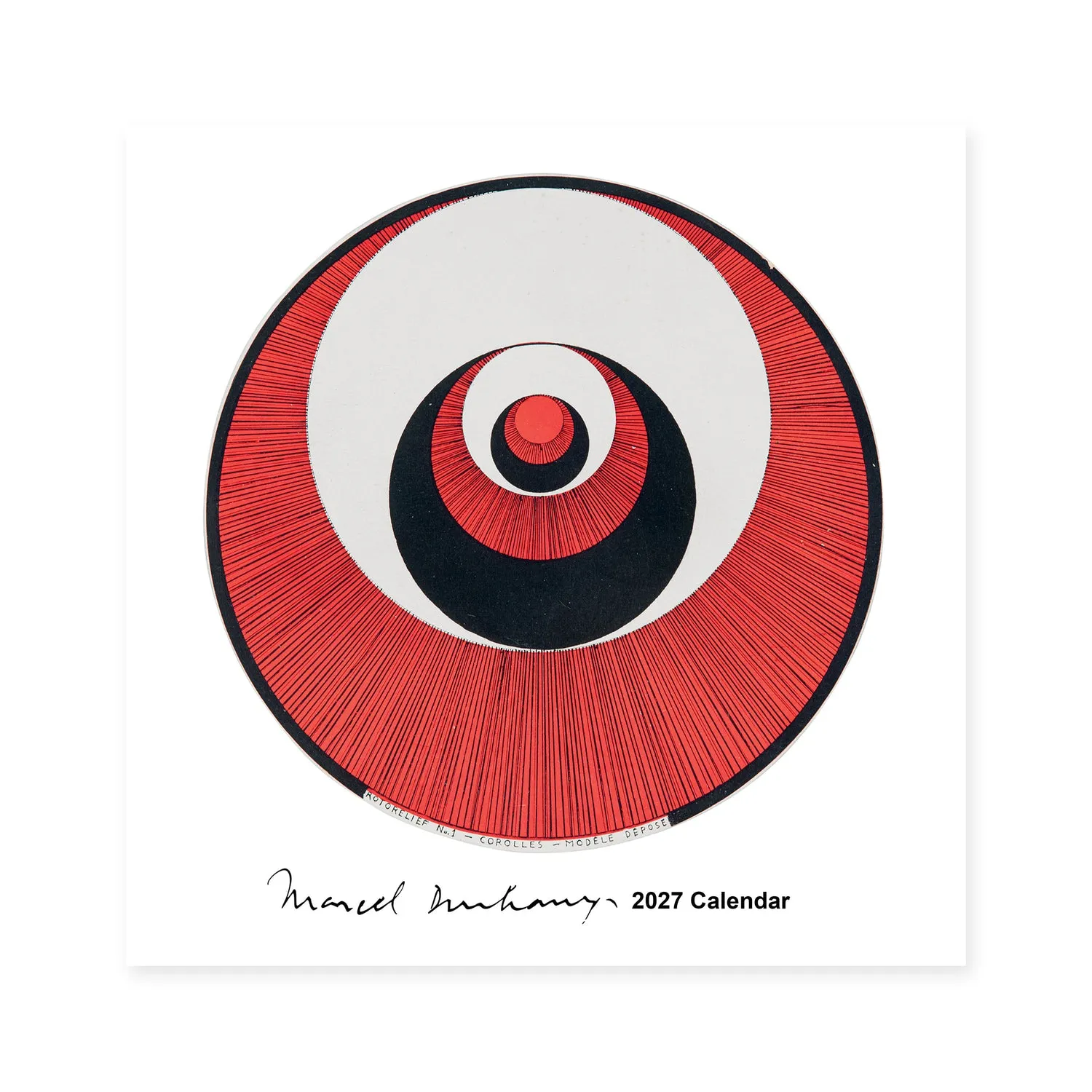 Marcel Duchamp 2027 Wall Calendar