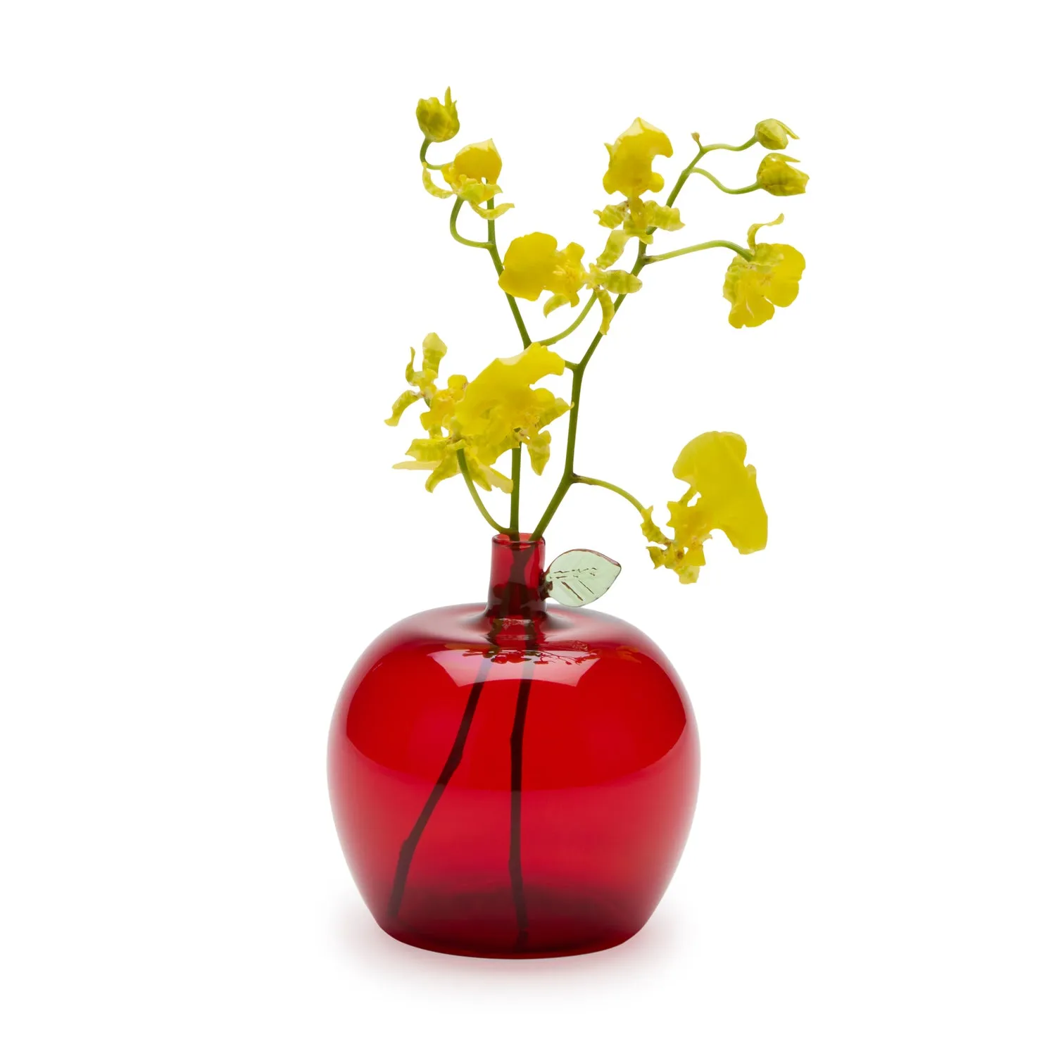 Glass Fruit Bud Vase