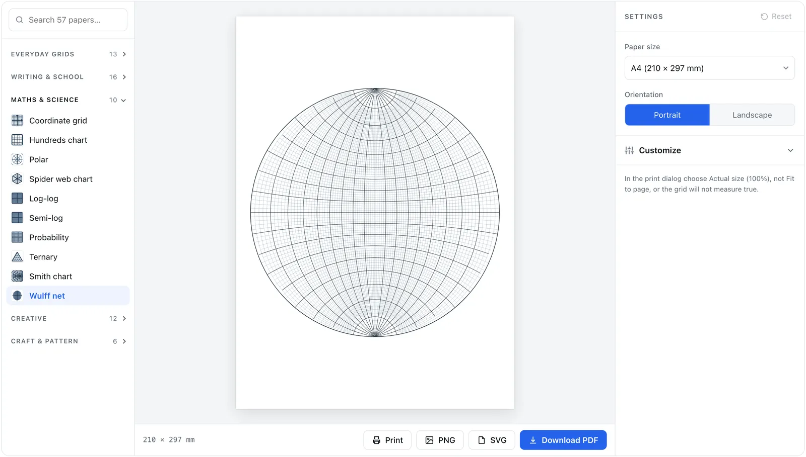Print Graph Paper