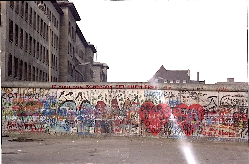 A Random Walk Around the Berlin Wall, Summer 1989
