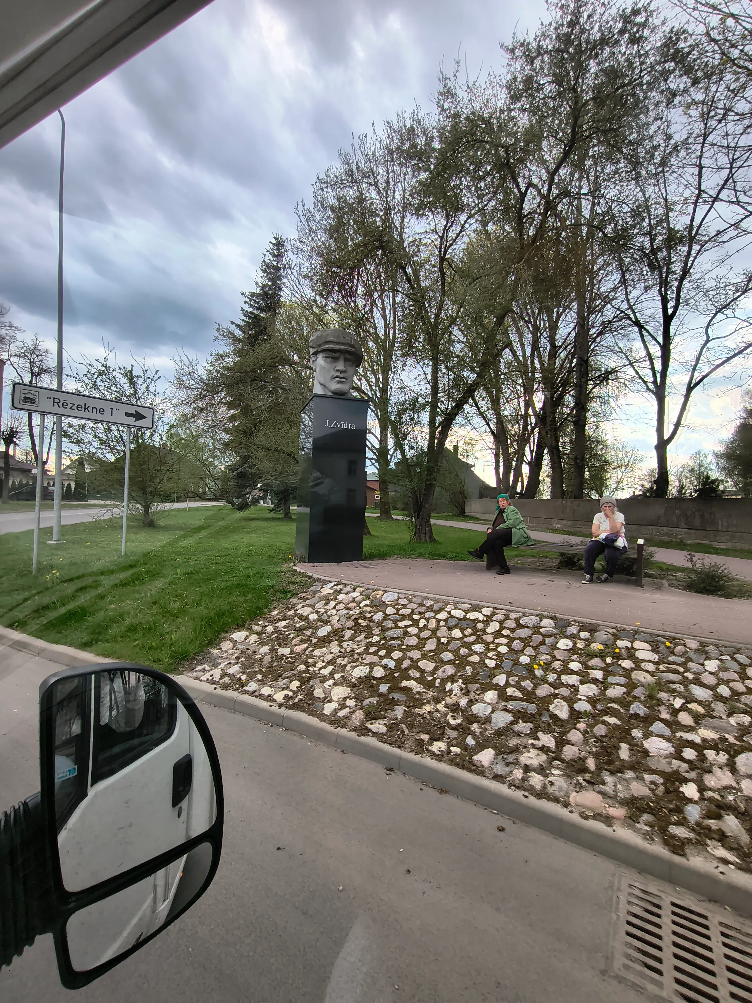 The Looming Head of Jānis Zvīdra