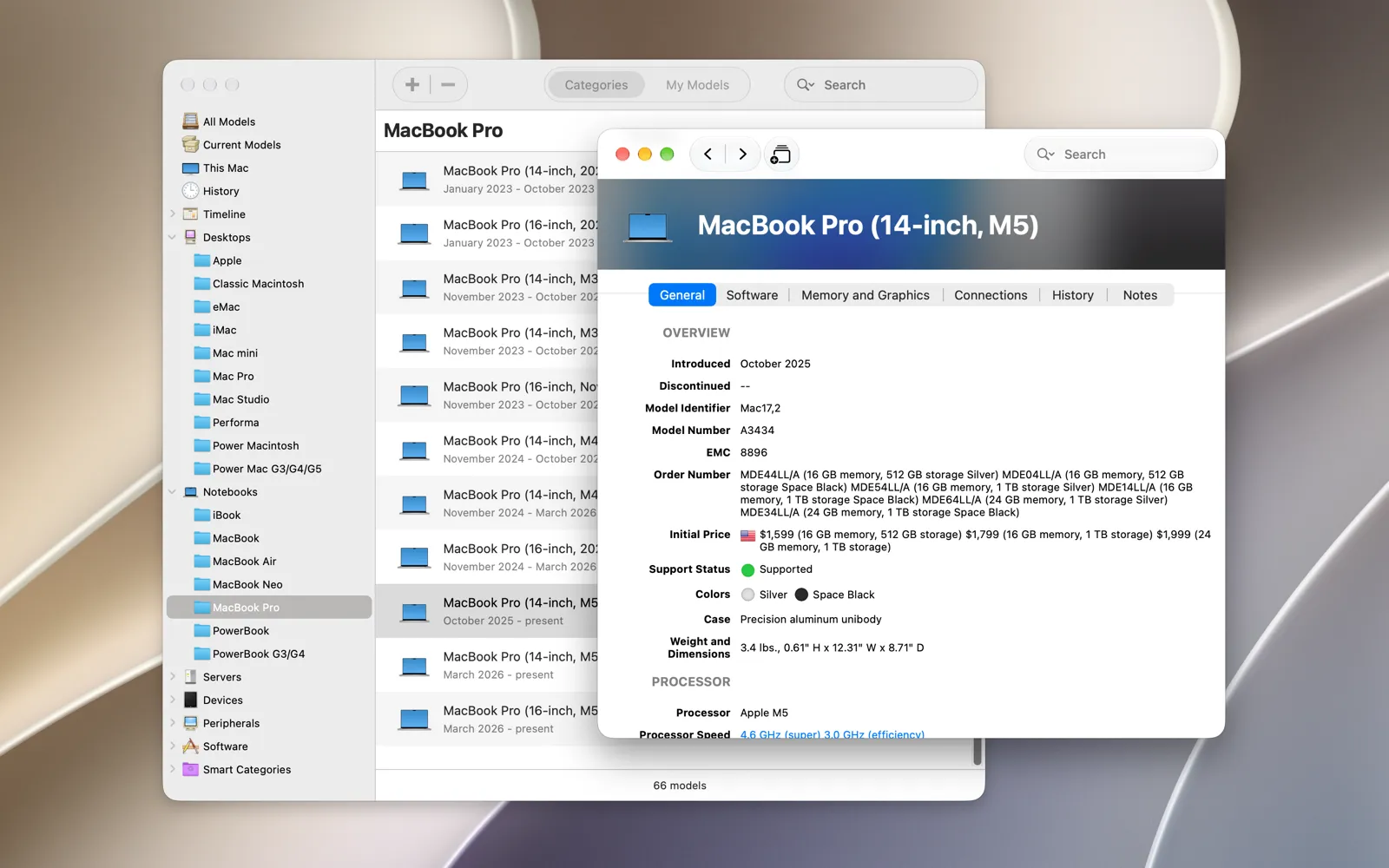Mactracker 8.3