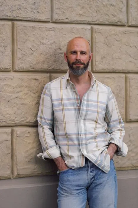Hand-Loomed Madras Shirt