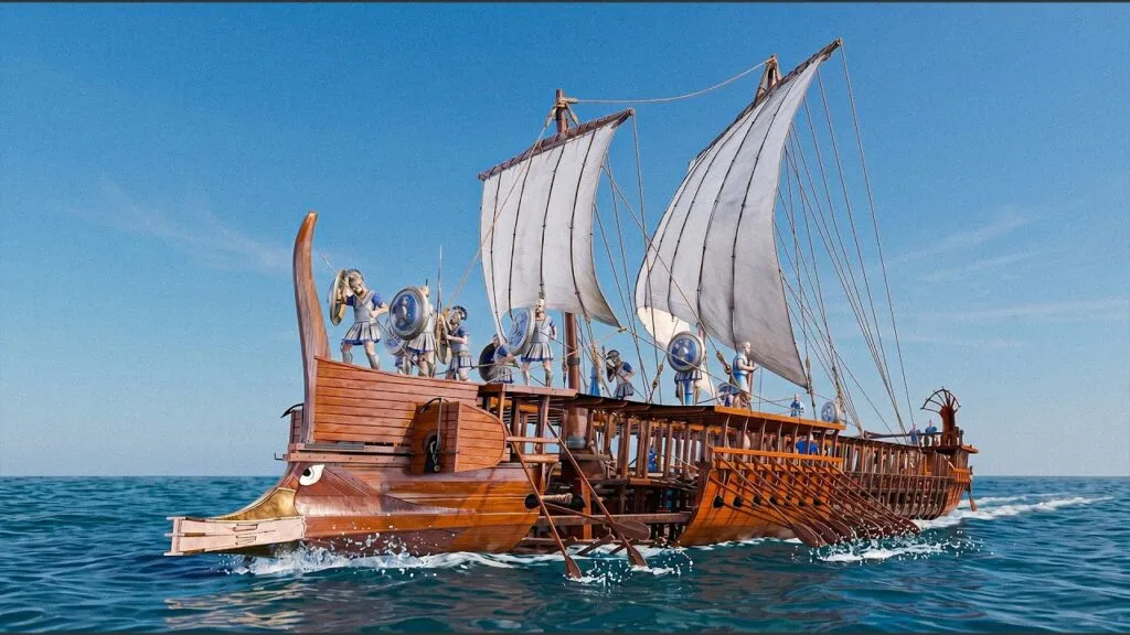 How Ancient Greek Warships Worked