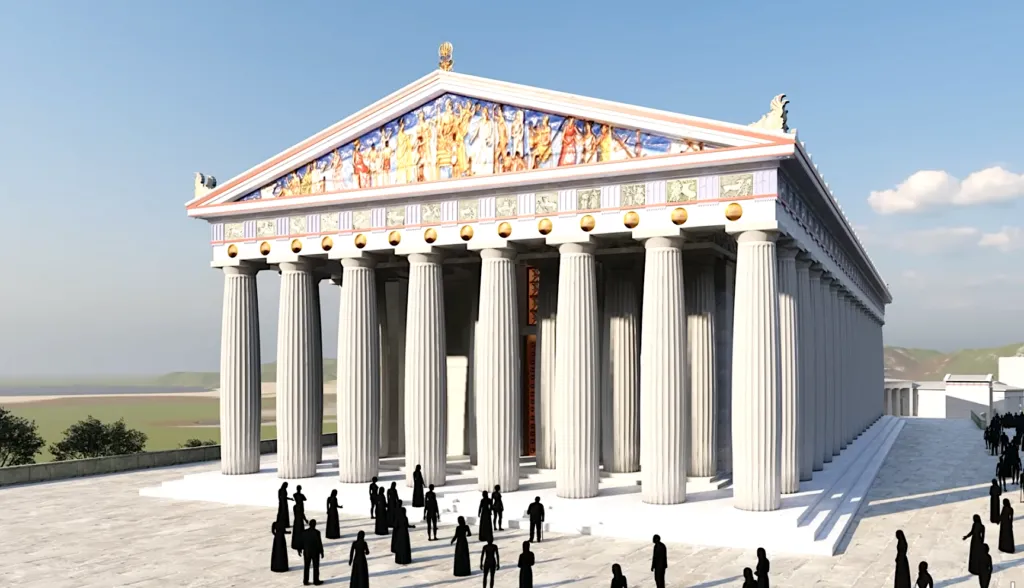 A Tour of Athens' Acropolis with 3D Reconstructions