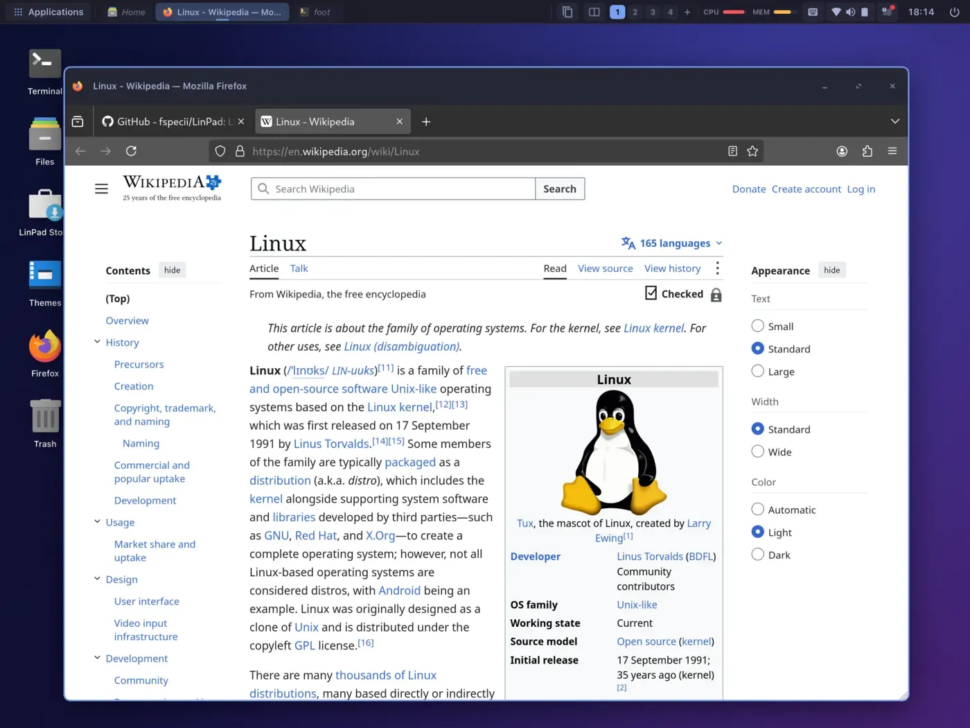 LinPad