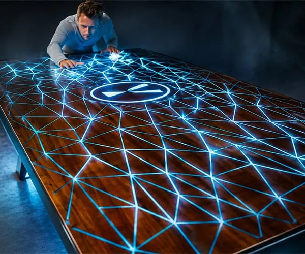 Touch-Sensitive Light-Up Table