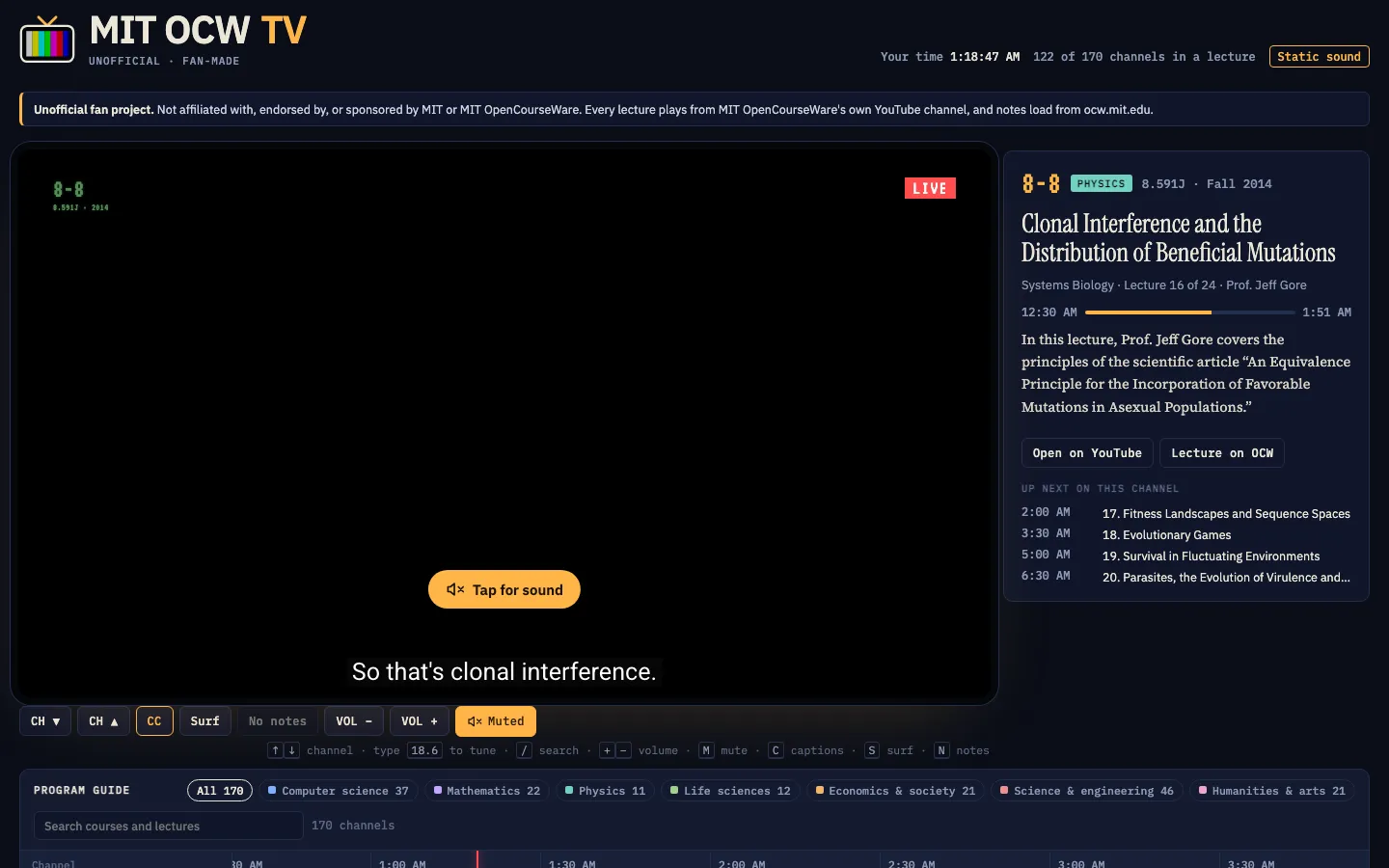 MIT OCW TV