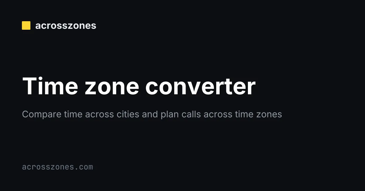 Across Zones