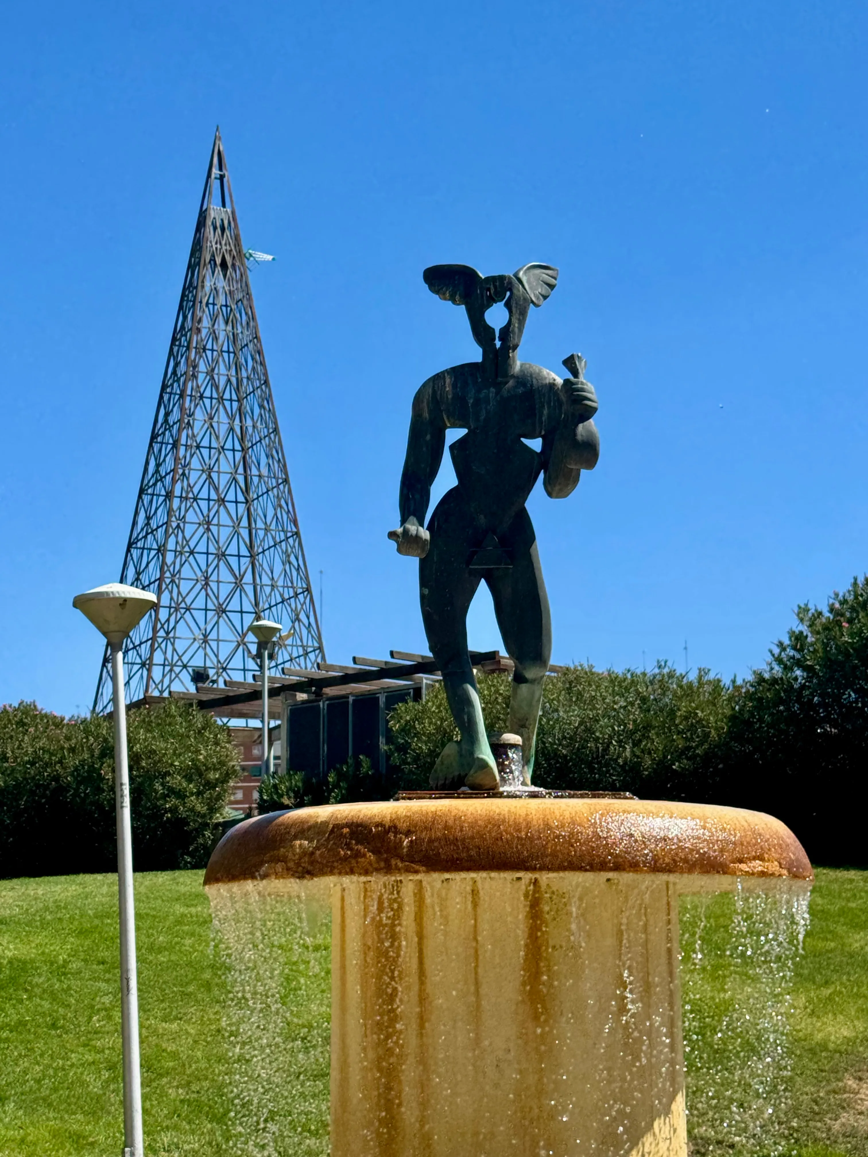 Gods of Olympus of La Ribota Park