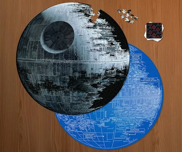 Star Wars Death Star Jigsaw Puzzle + Trivia