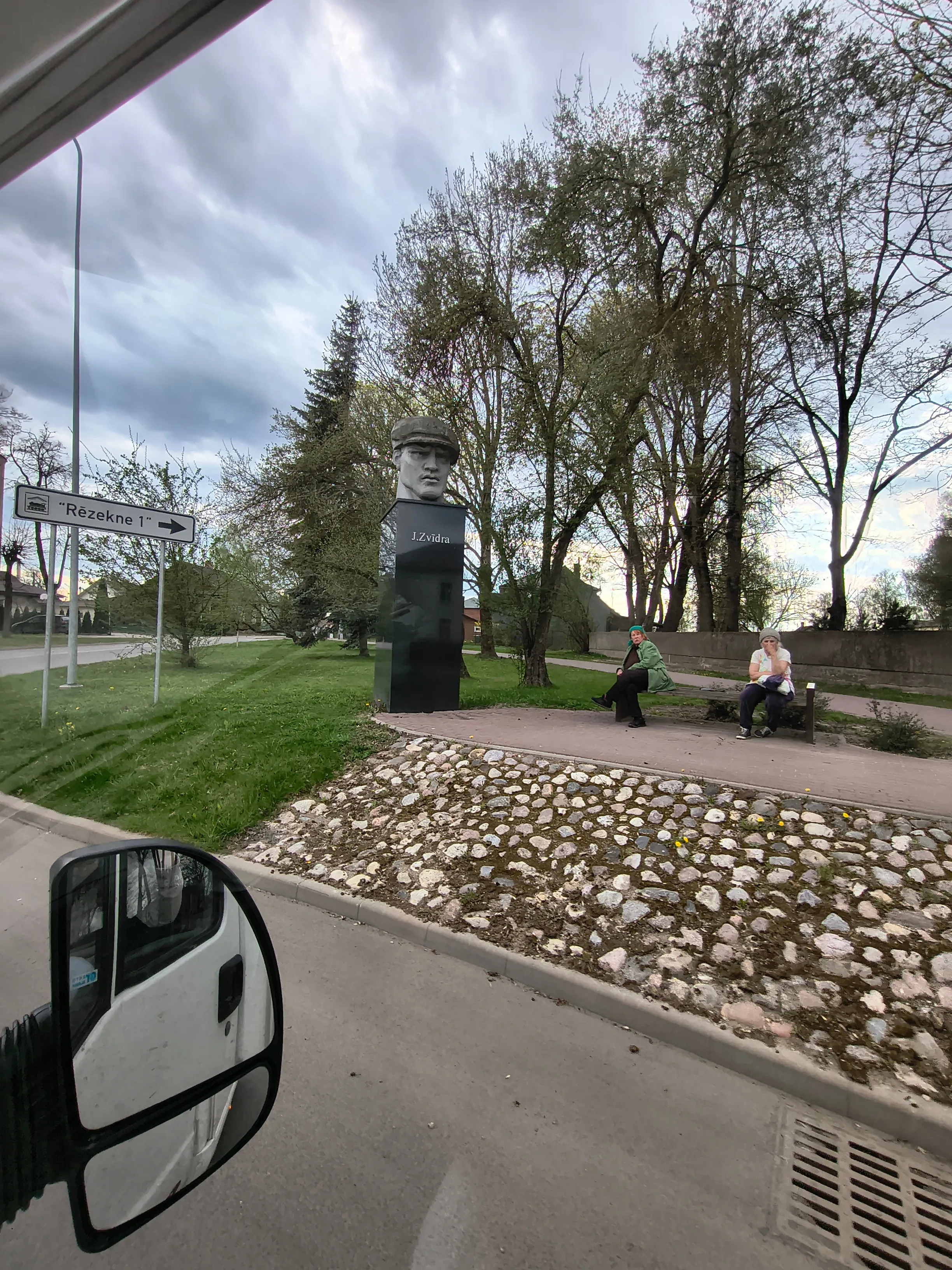 The Looming Head of Jānis Zvīdra