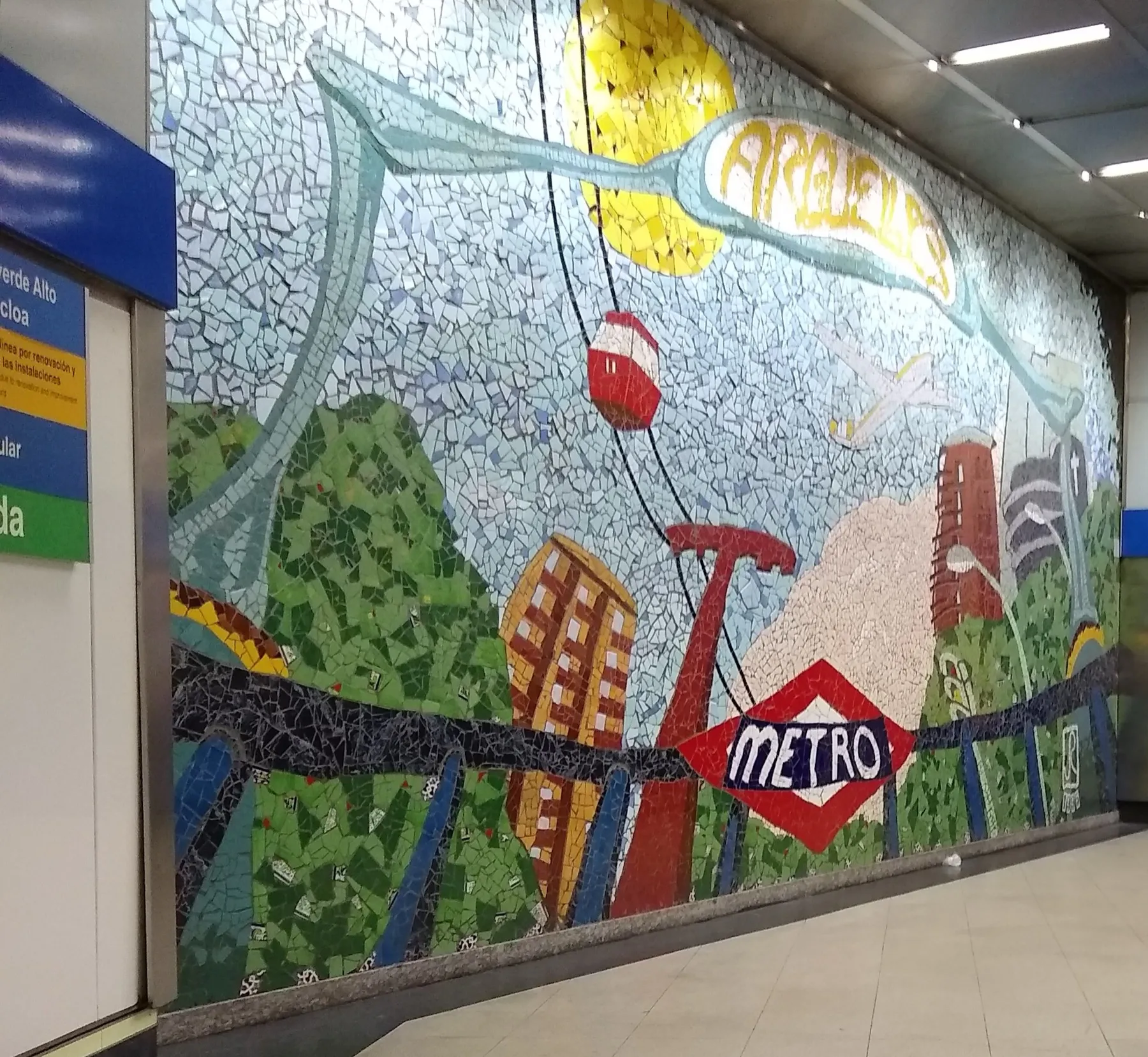 Metro Argüelles Mosaic