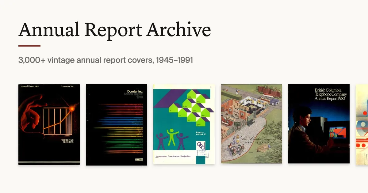 The Annual Report Gallery