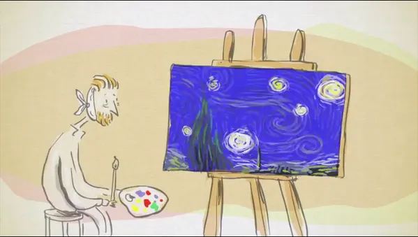 The Math Behind Van Gogh's Starry Night