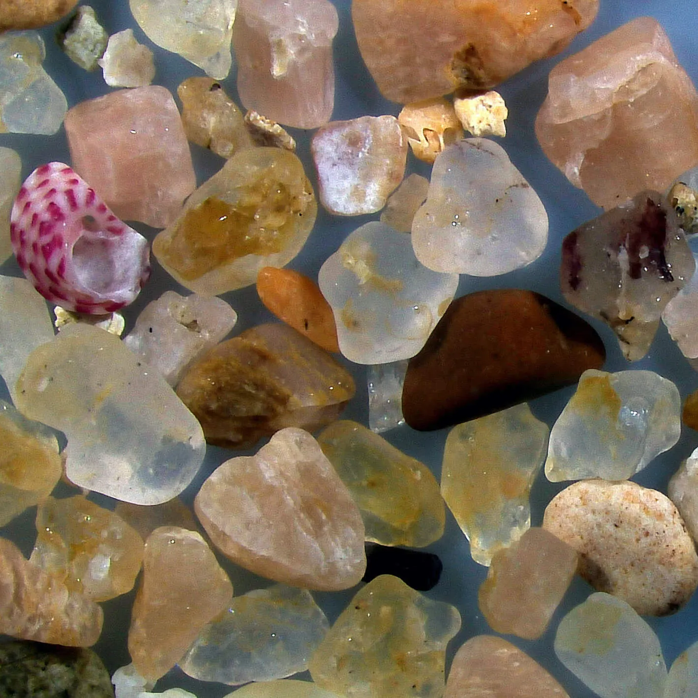 Magnified Sand