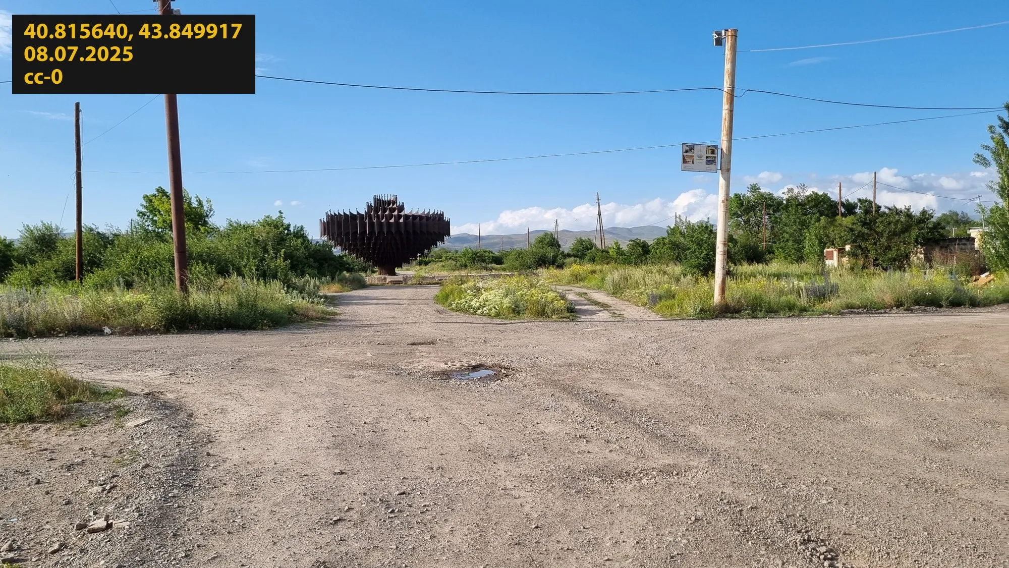 The Iron Fountain of Gyumri