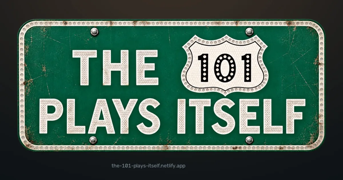 The 101 Plays Itself