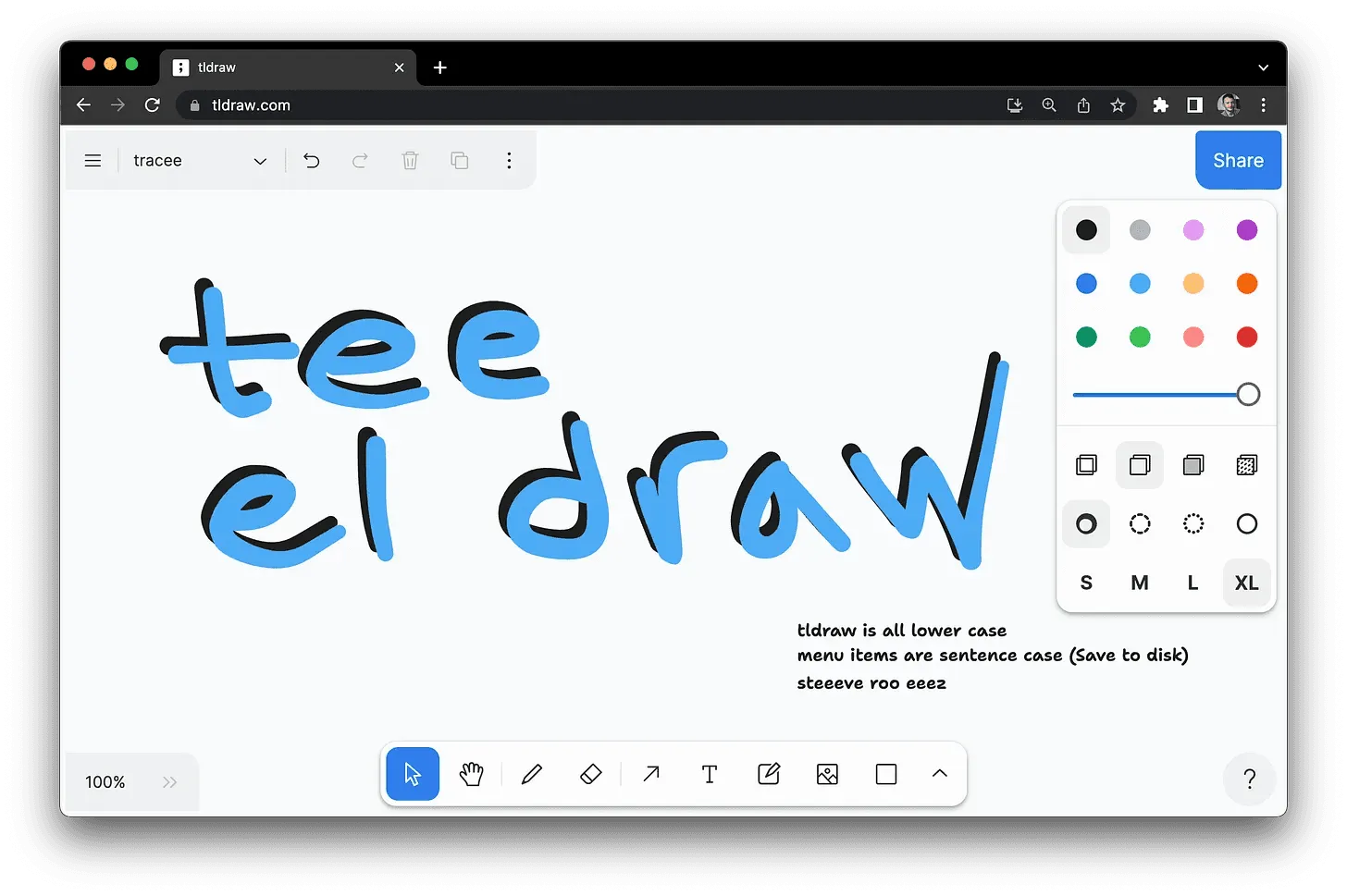tldraw
