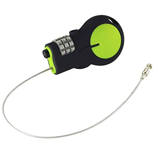 Retractable Cable Luggage Lock
