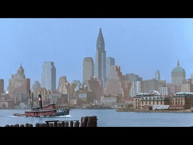 Footage of Workers Building New York's Skyscrapers