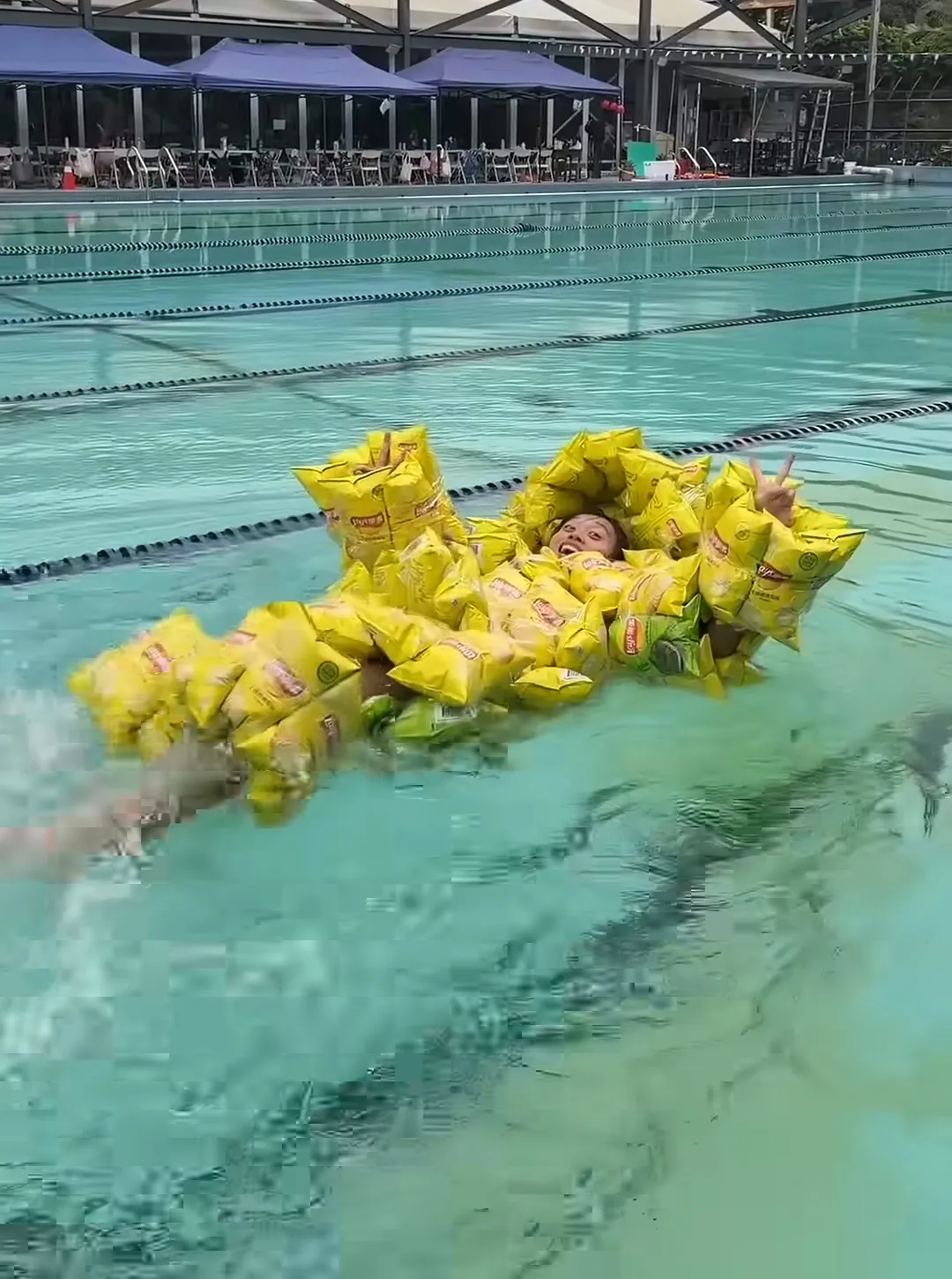 How Many Chip Bags Does It Take to Float