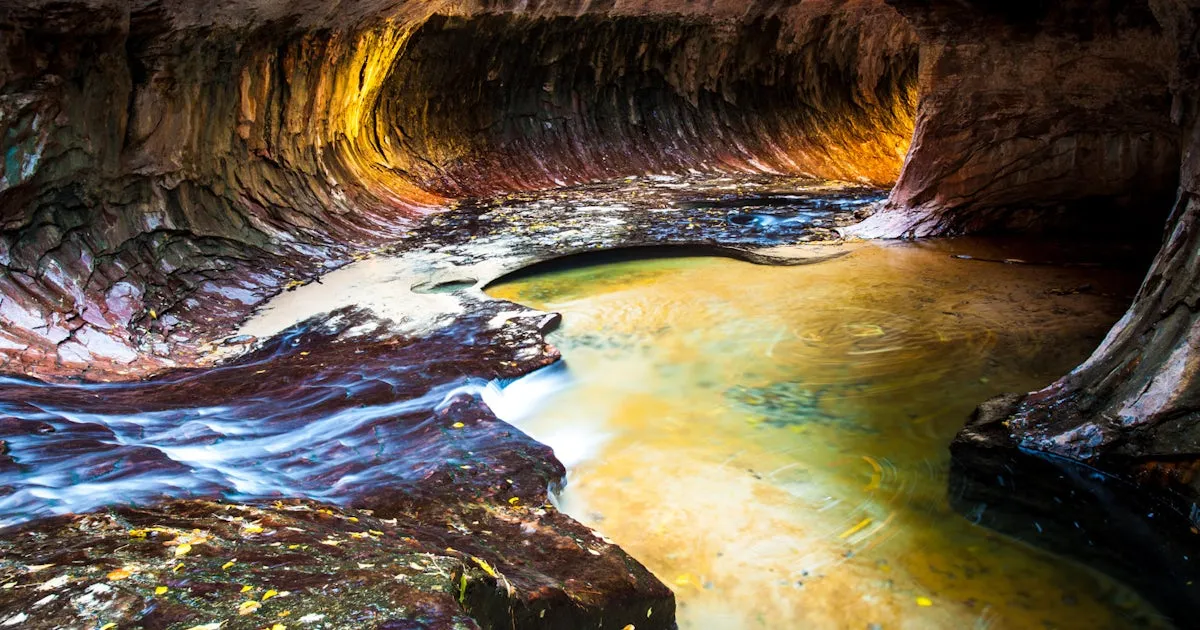 The Subway, Zion (Bottom Up)