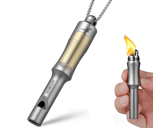IUMIUN Emergency Whistle & Lighter