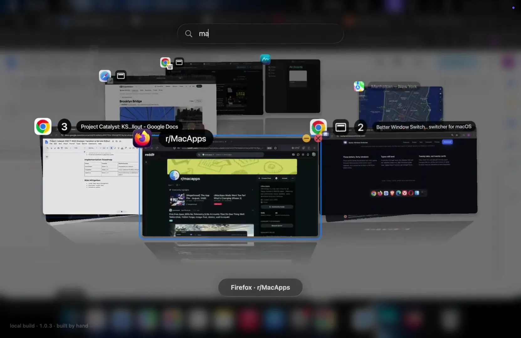 Better Window Switcher
