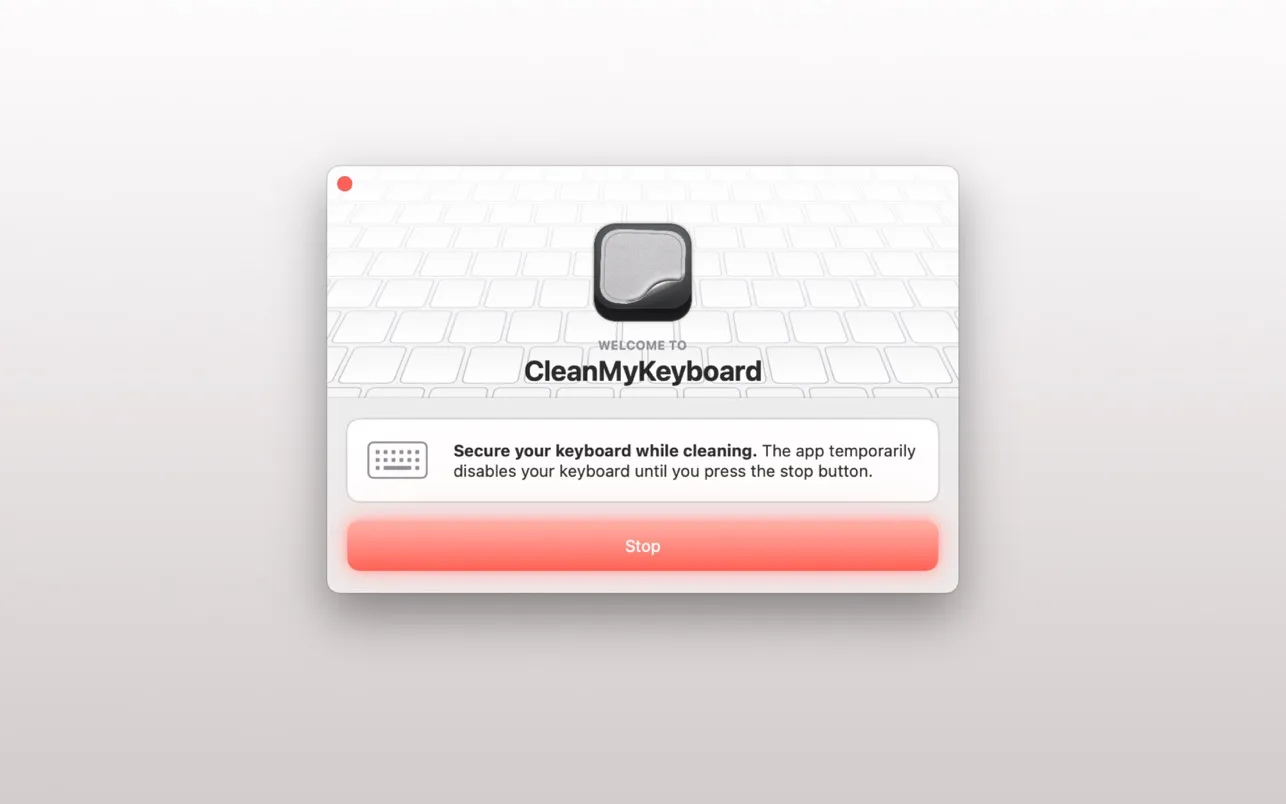CleanMyKeyboard