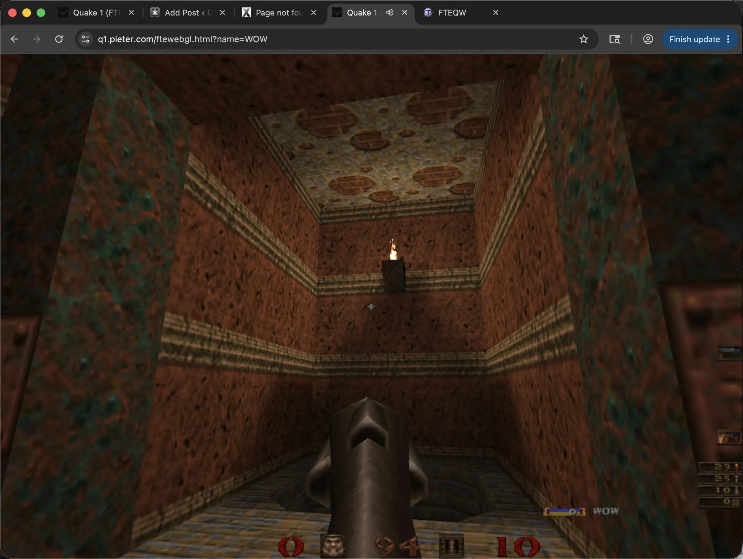 Quake 1 in the Browser