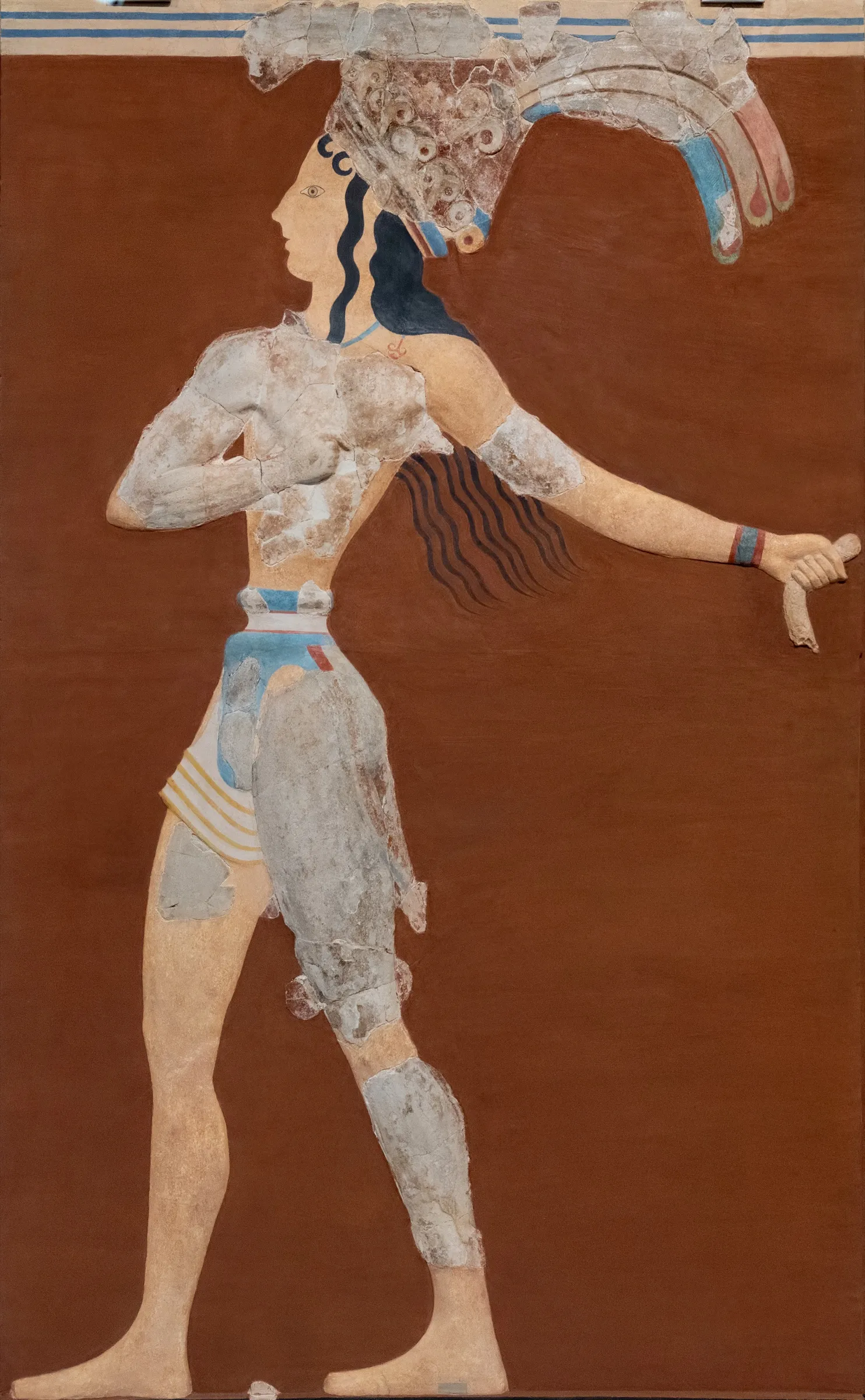 The Prince of the Lilies Fresco