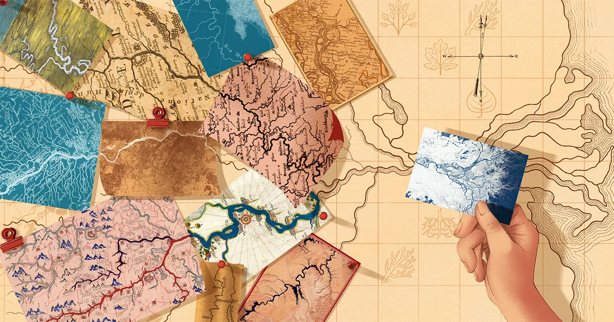 Why Are Rivers So Mathematical?