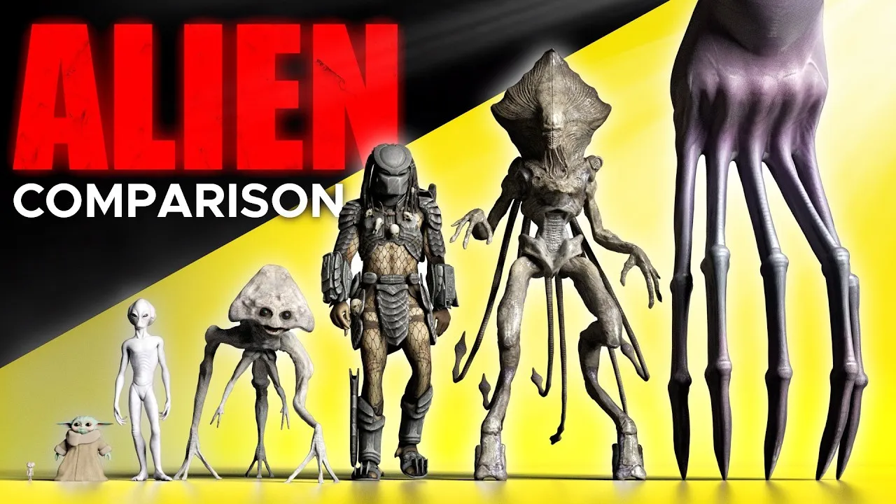 Alien Size Comparison