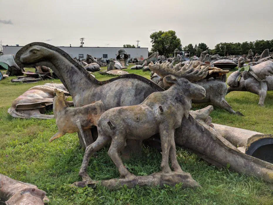 FAST Fiberglass Mold Graveyard