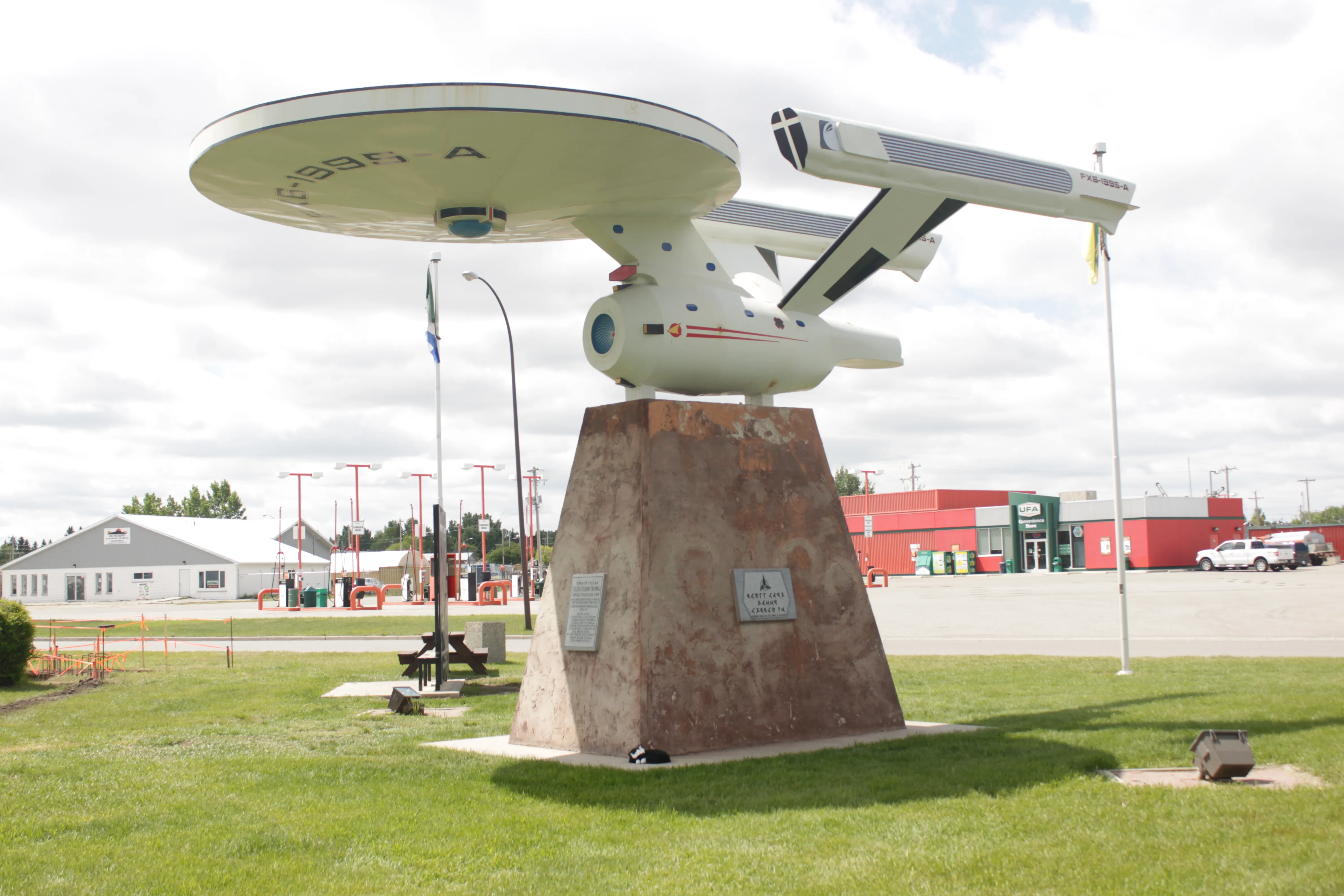 The Starship Enterprise of Vulcan, Alberta